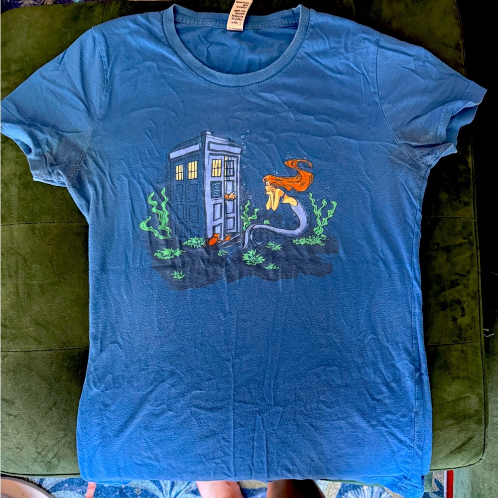 Doctor Who Tardis Mermaid T-Shirt